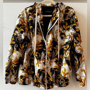 Versace Black and Gold Baroque Jacket